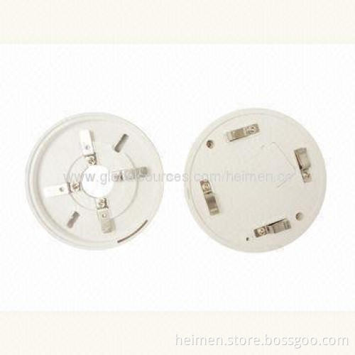 Classic Design 9-35V DC 2-wire Non-polarity Optical Smoke Alarm Detector with Relay Output, 104*53mm